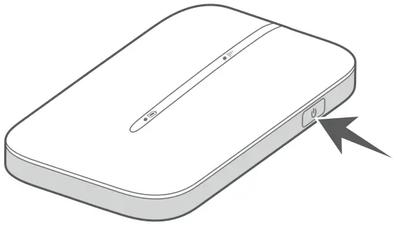 Powering on the Mobile WiFi