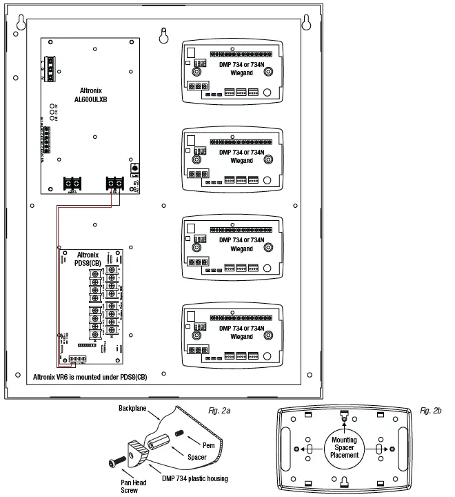 Altronix TROVE DMP 734-734N Wiegand Kits 3