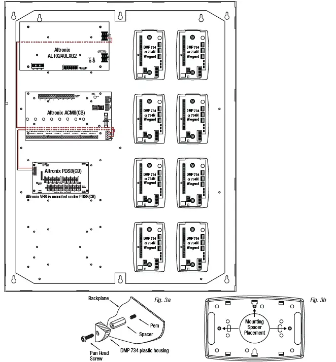 Altronix TROVE DMP 734-734N Wiegand Kits 4