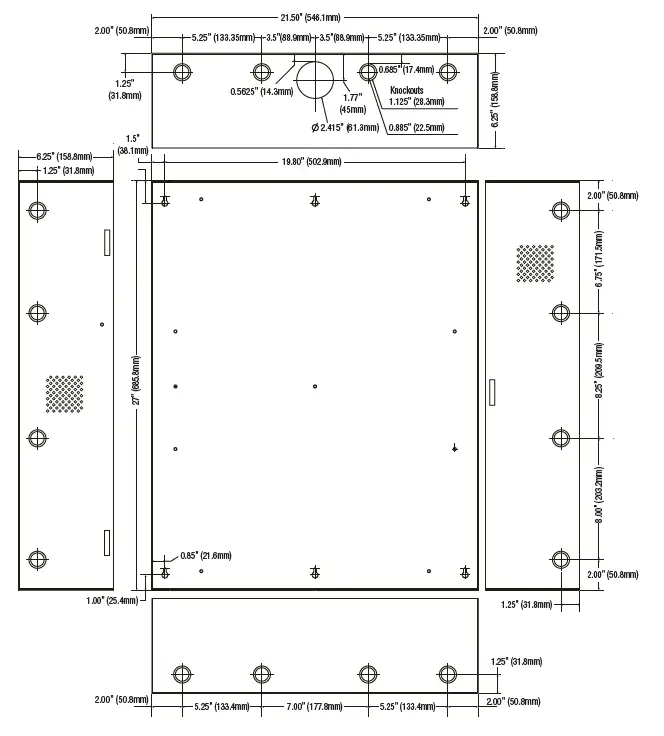 Altronix TROVE DMP 734-734N Wiegand Kits 6