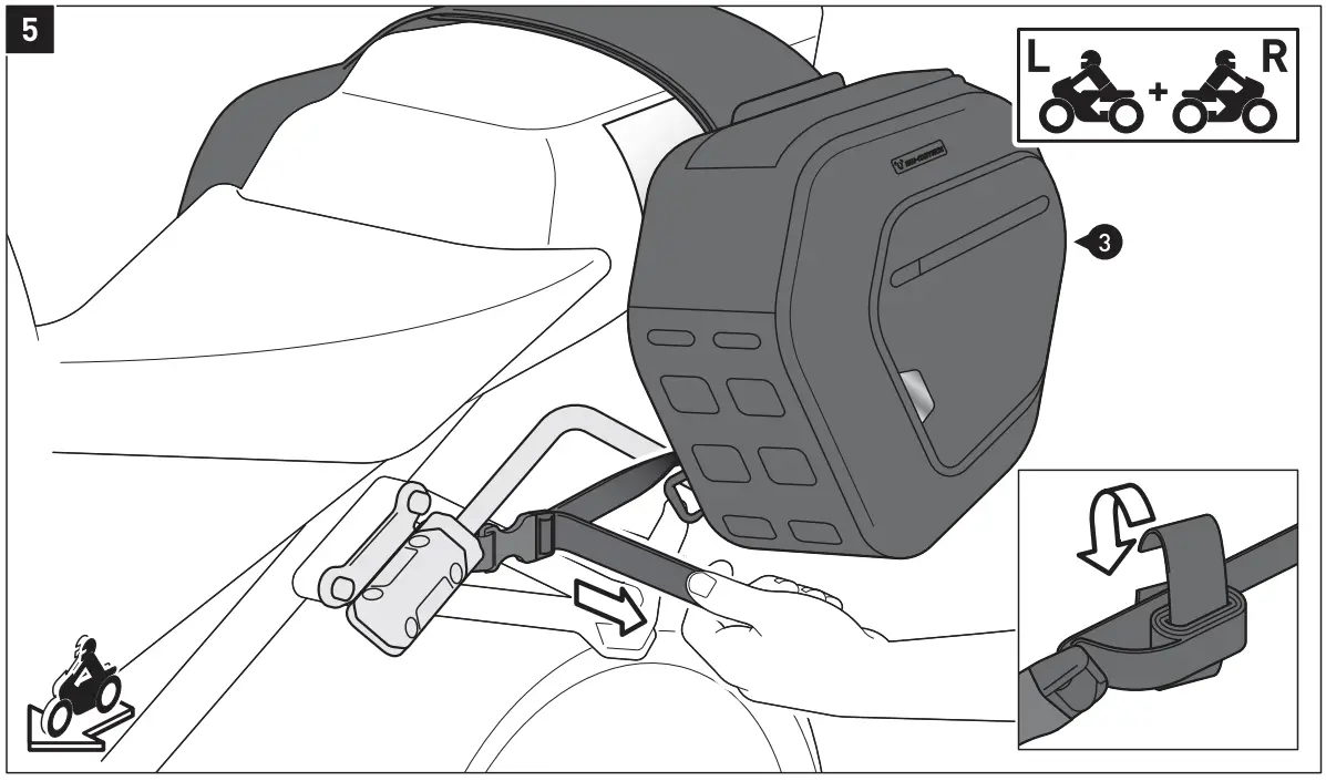 BC.HTA.22.740.30500 Saddlebag Set Fasting