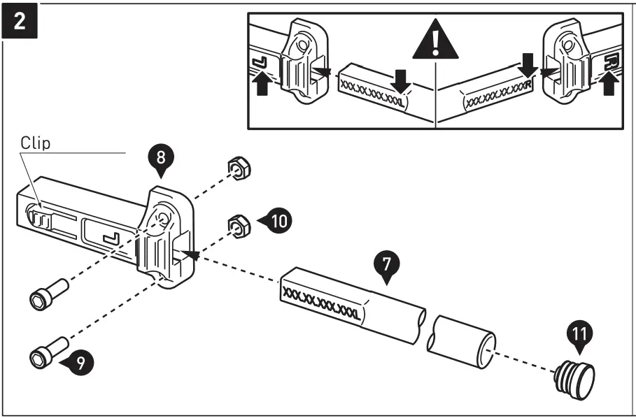 BC.HTA.22.740.30500 Saddlebag Set Mounting