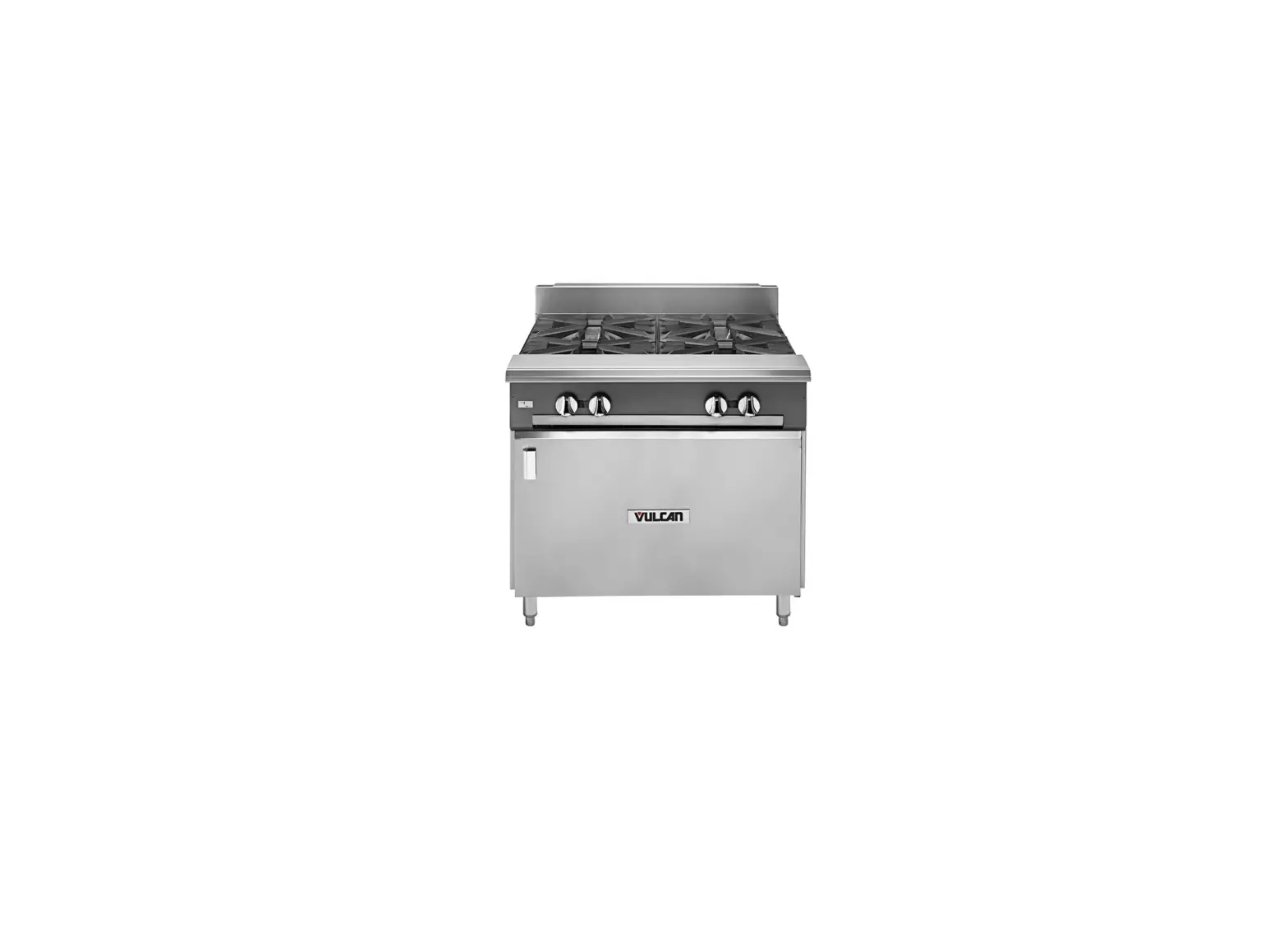 Vulcan V4b36b Open Burner Stainless Steel Range User Manual