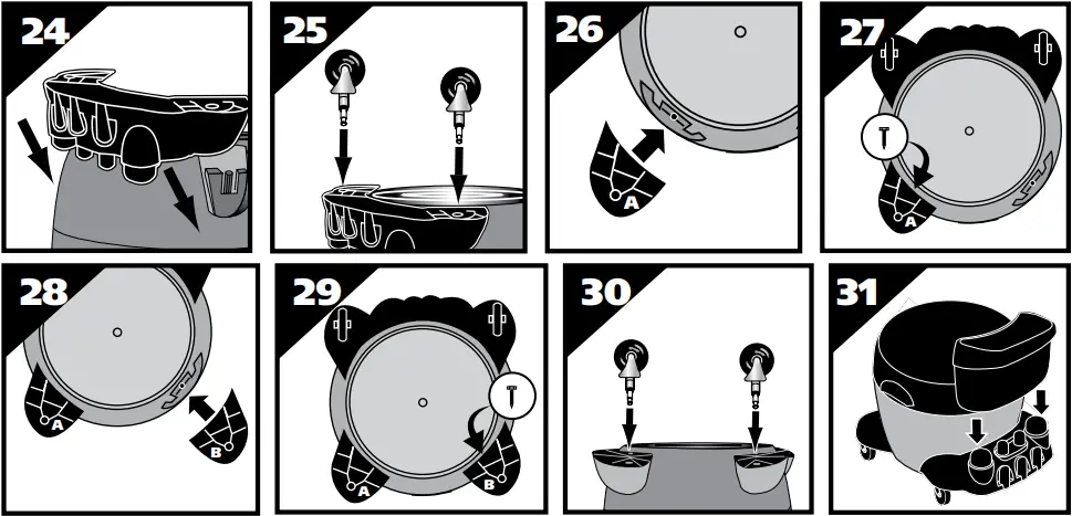 shop-vac SS Series - Figure 24 to 31