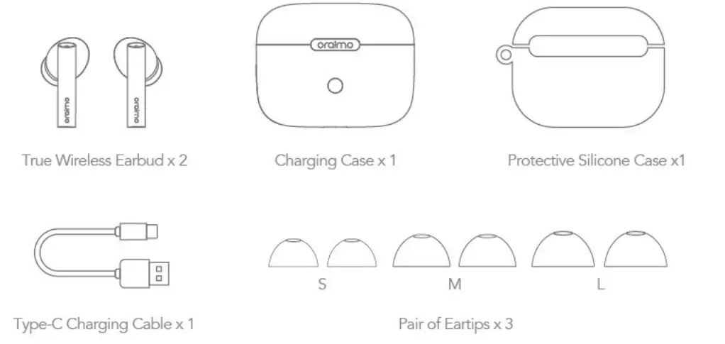 oraimo-OEB-E108D-True-Wireless-Earbuds-with-Charging-Case-FIG-1