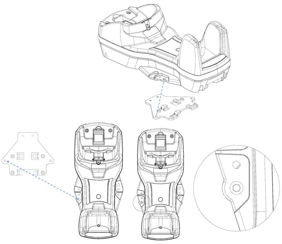 DATALOGIC BC96XX Industrial Base Station Charger - Fig 11