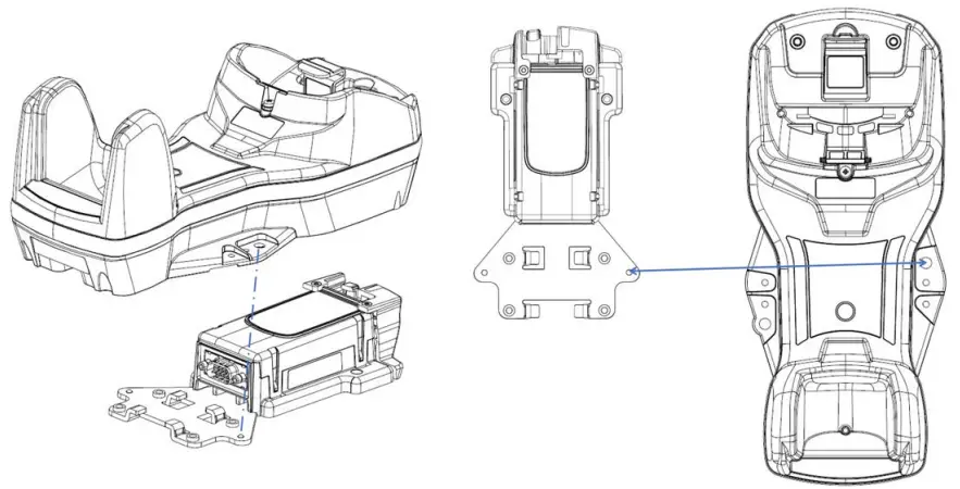 DATALOGIC BC96XX Industrial Base Station Charger - Fig 16