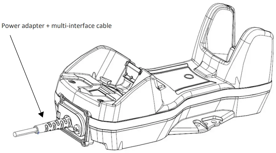 DATALOGIC BC96XX Industrial Base Station Charger - Fig 20
