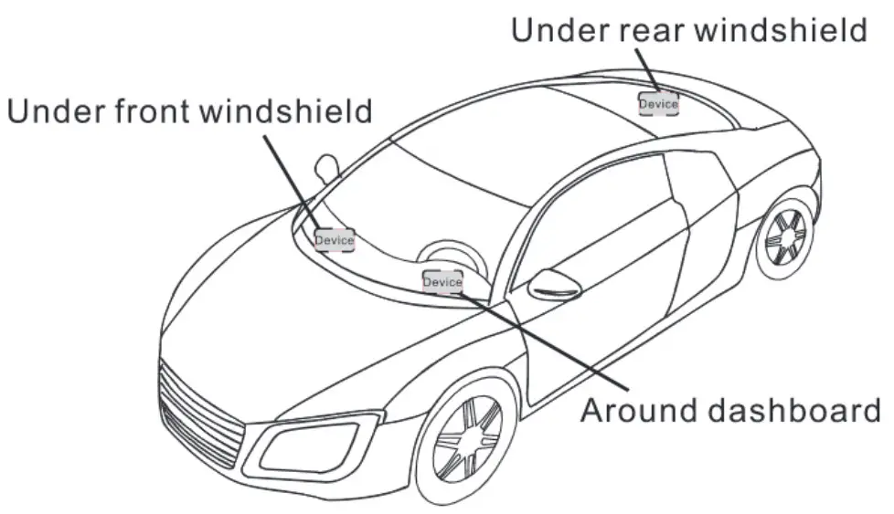 TOPTEN LT08 Vehicle GPS Tracker - installation