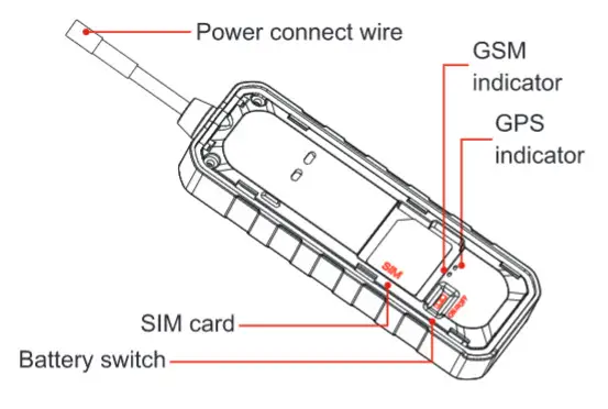 TOPTEN LT08 Vehicle GPS Tracker - overview
