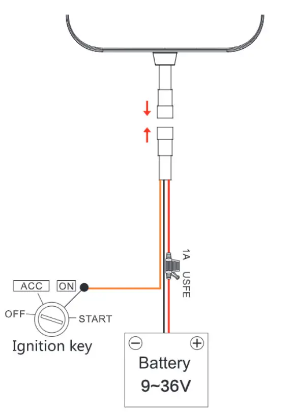 TOPTEN LT08 Vehicle GPS Tracker - wearring