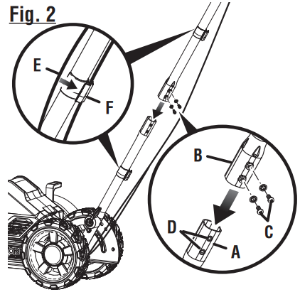 RYOBI RY40706 40 Volt Brushless Edger - fig 2