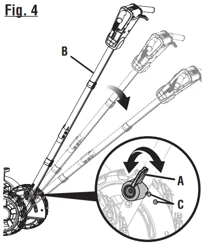 RYOBI RY40706 40 Volt Brushless Edger - fig 4