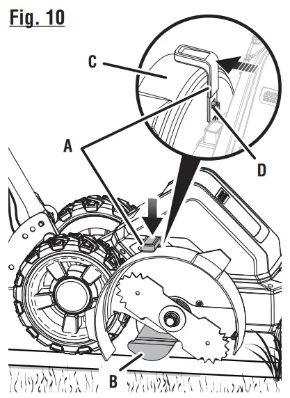 RYOBI RY40706 40 Volt Brushless Edger - fig 9