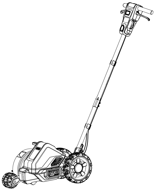 RYOBI RY40706 40 Volt Brushless Edger