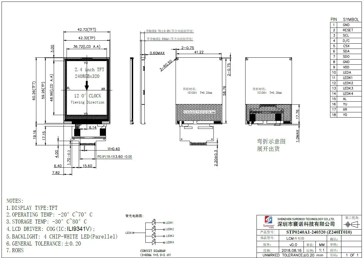 Surenoo-STP0240A1-240320-Series-TFT-LCD-Panel-fig-2