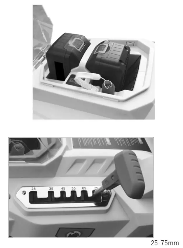 NORDIC LM-B0236-1 36V Cordless Brushless Lawn Mower User Manual - Fig 1