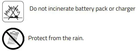 NORDIC LM-B0236-1 36V Cordless Brushless Lawn Mower User Manual - SYMBOLS