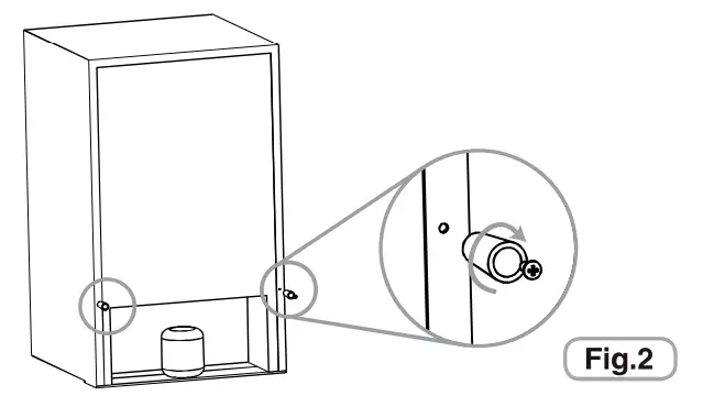 Hoover HSC536W-80N Static Fridge Freezer - fig 1