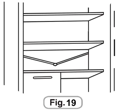 Hoover HSC536W-80N Static Fridge Freezer- fig 19