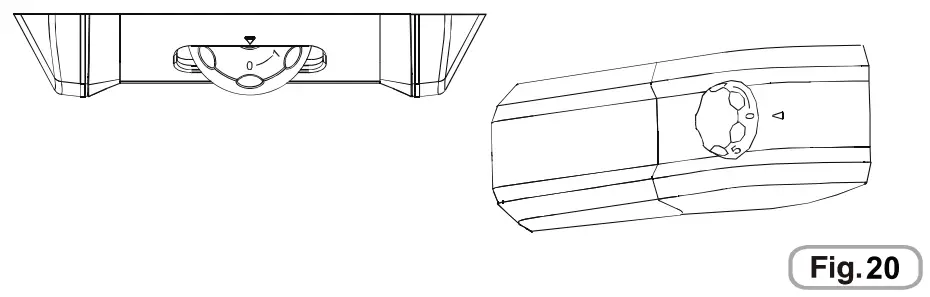 Hoover HSC536W-80N Static Fridge Freezer- fig 20