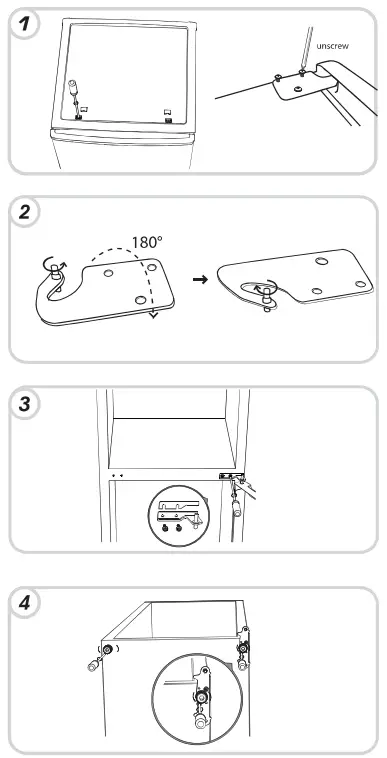 Hoover HSC536W-80N Static Fridge Freezer- fig 23