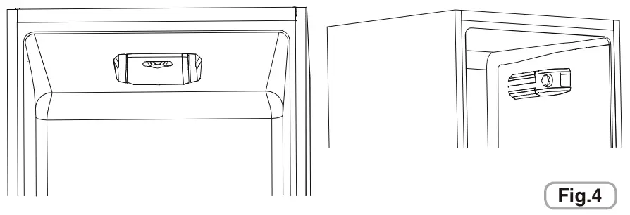 Hoover HSC536W-80N Static Fridge Freezer - fig 3