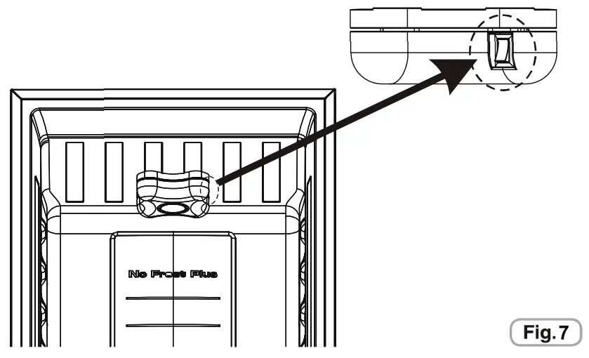 Hoover HSC536W-80N Static Fridge Freezer - fig 6