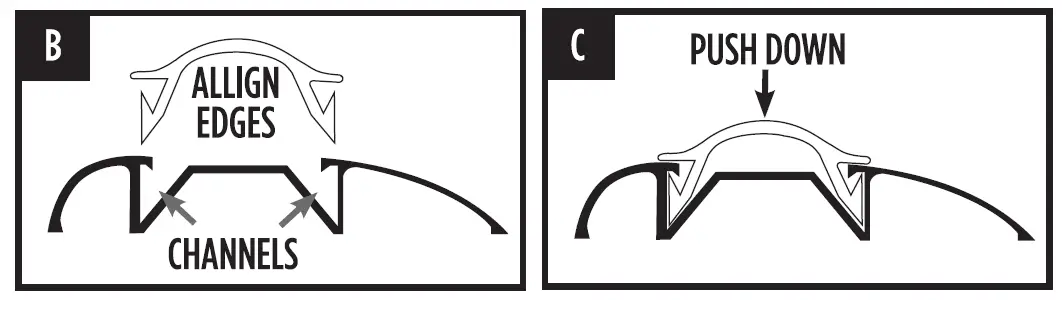 lowes M-D 08748 36-Inch x 0.75-Inch Aluminum Door Threshold 3