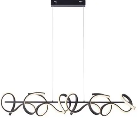 Leuchten Direkt 997097 CURLS LED-Pendelleuchte