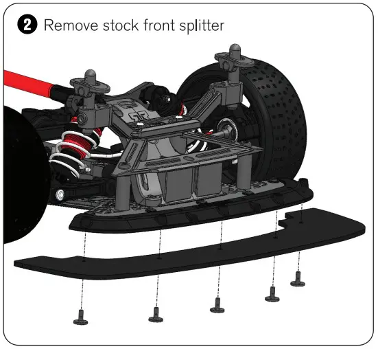 CORVETTE Clear Body Felony & Infraction C8 -