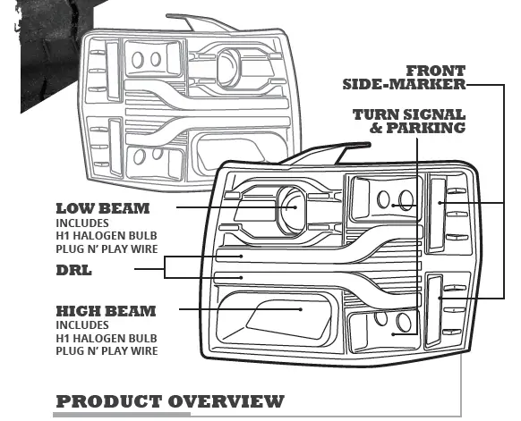OPT7-2007-2014-White-LED-DRL-Projector-Headlights-02