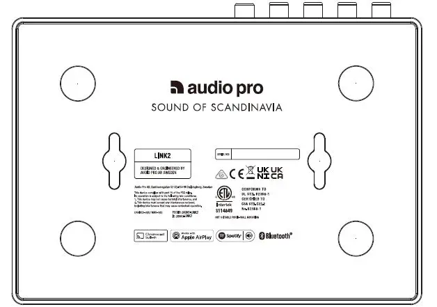 audio pro WiFi Multiroom LINK 2-3