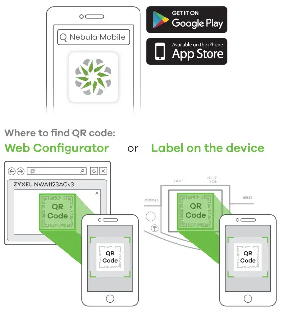 ZYXEL NWA1123ACv3 Wave 2 Dual-Radio Ceiling - 5