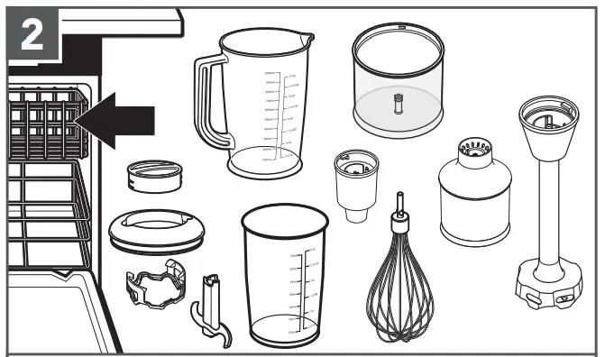 KitchenAid 5KHBBV53 Cordless Hand Blender - fig 13