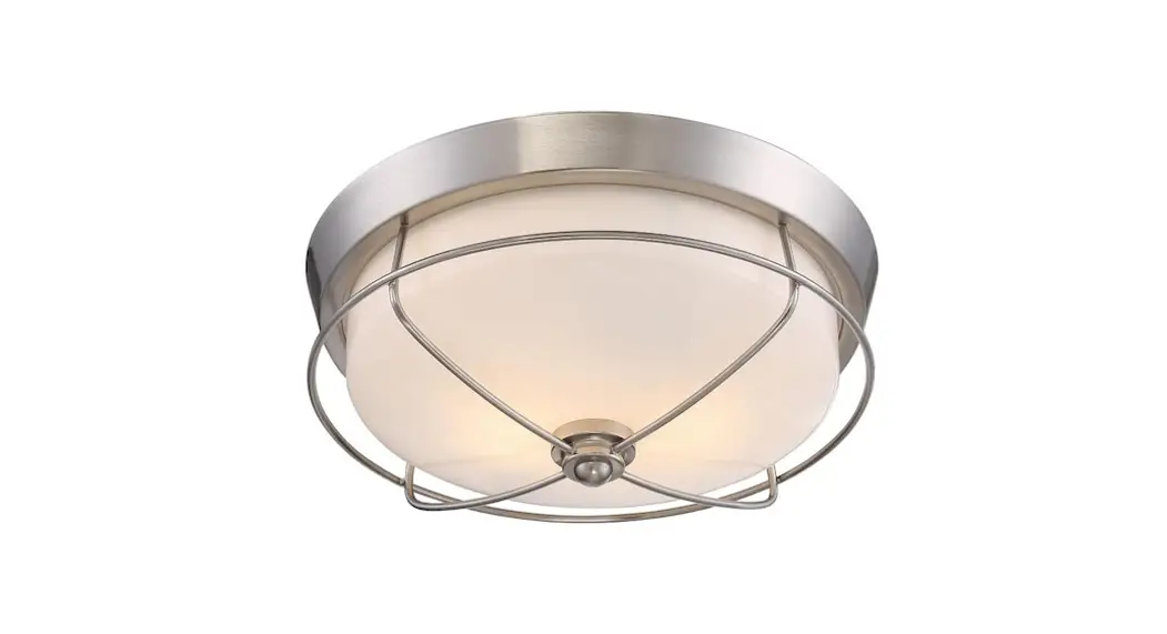 Lowe S Lw-sc536030 2-light 4.88-in Brushed Nickel Incandescent Flush Mount Light Instruction Manual Lowe S Lw-sc536030 2-light 4.88-in Brushed Nickel Incandescent Flush Mount Light Instruction Manual