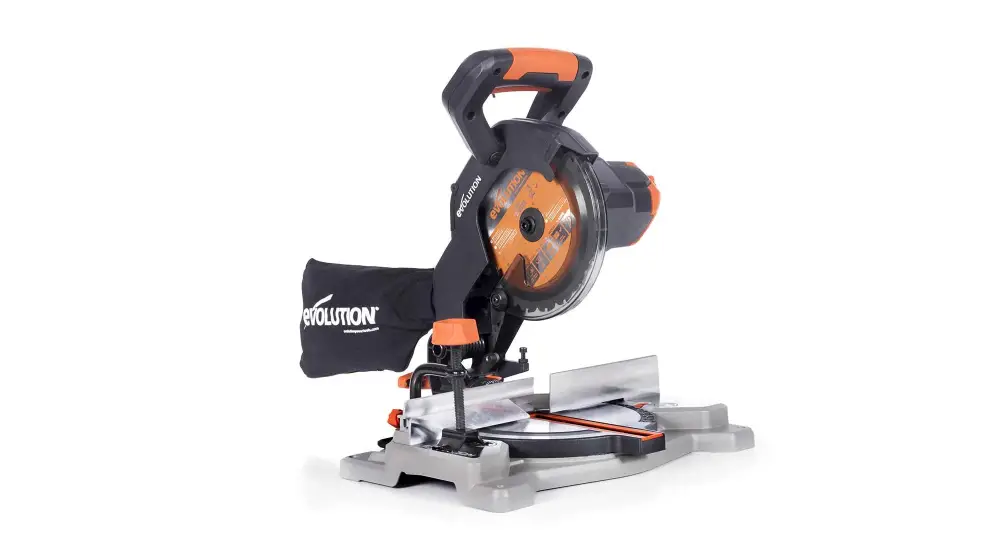 Evolution 088-0004 Cordless 185mm Compound Mitre Saw Instruction Manual