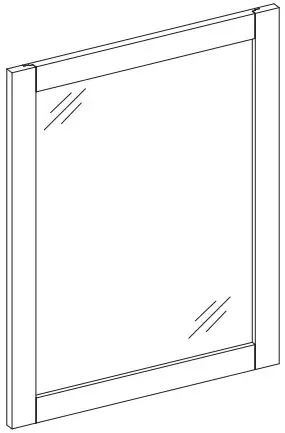 allen roth 1815MR 22 201 22 Inch Mirror