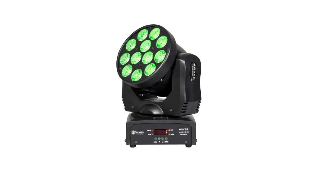 Colorkey Creative Lighting Cku-5039 Mover Wash Hex 12 Rgbaw+uv Moving Head Wash Light User Manual Colorkey Creative Lighting Cku-5039 Mover Wash Hex 12 Rgbaw+uv Moving Head Wash Light User Manual