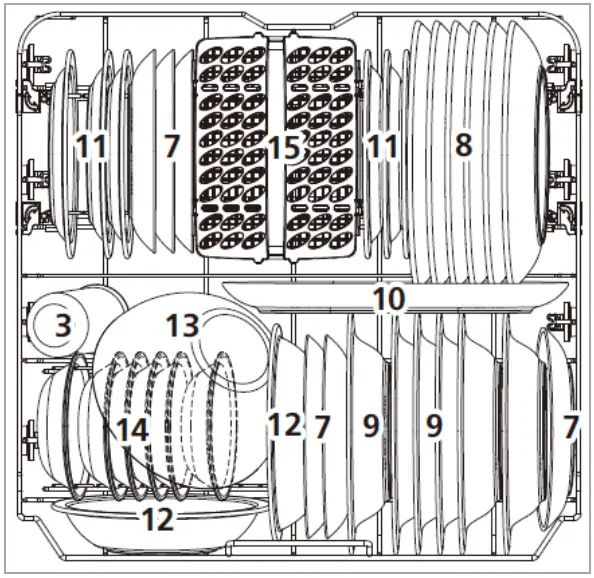 BOMANN GSP 7412 IX Household Built In Dishwasher - Figure 19