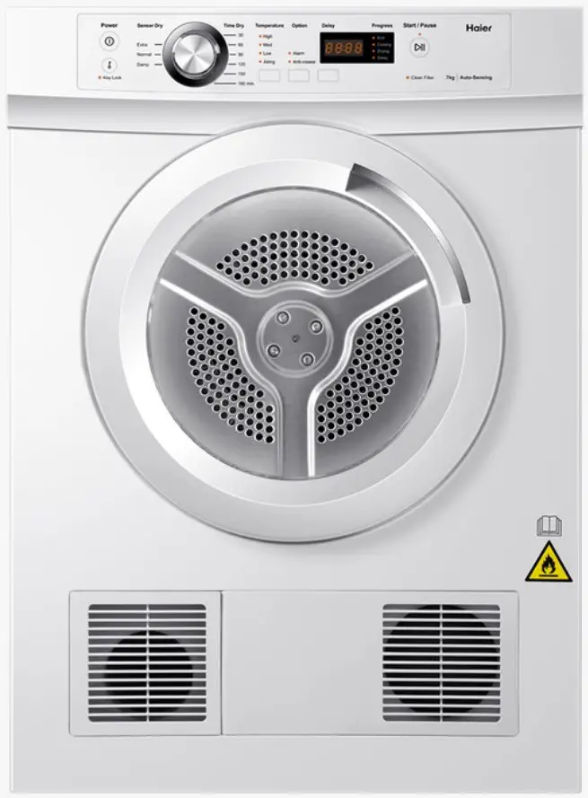 Haier HDV70E1 Sensor Vented Dryer 7kg