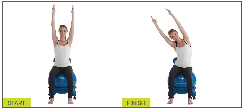 gaiam balance ball chair system-fig-2