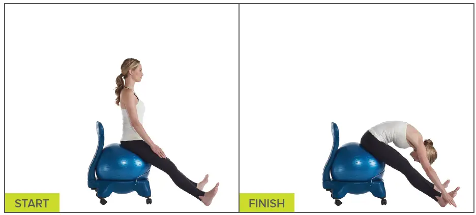 gaiam balance ball chair system-fig-5