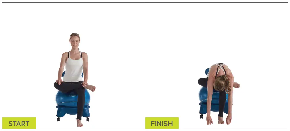 gaiam balance ball chair system-fig-6