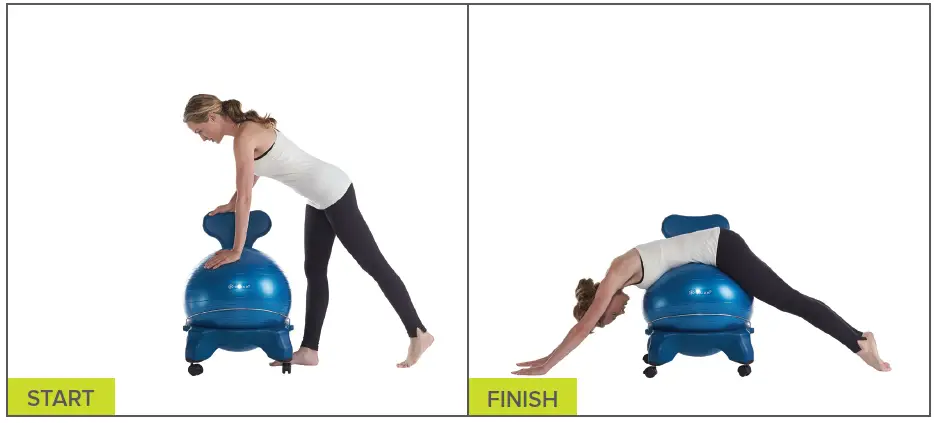 gaiam balance ball chair system-fig-8
