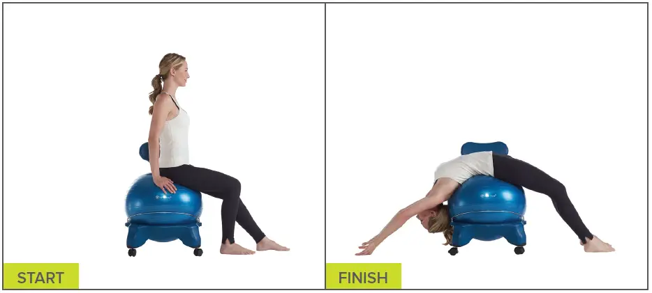 gaiam balance ball chair system-fig-9