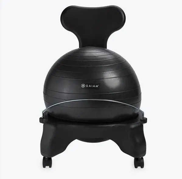 gaiam balance ball chair system-product