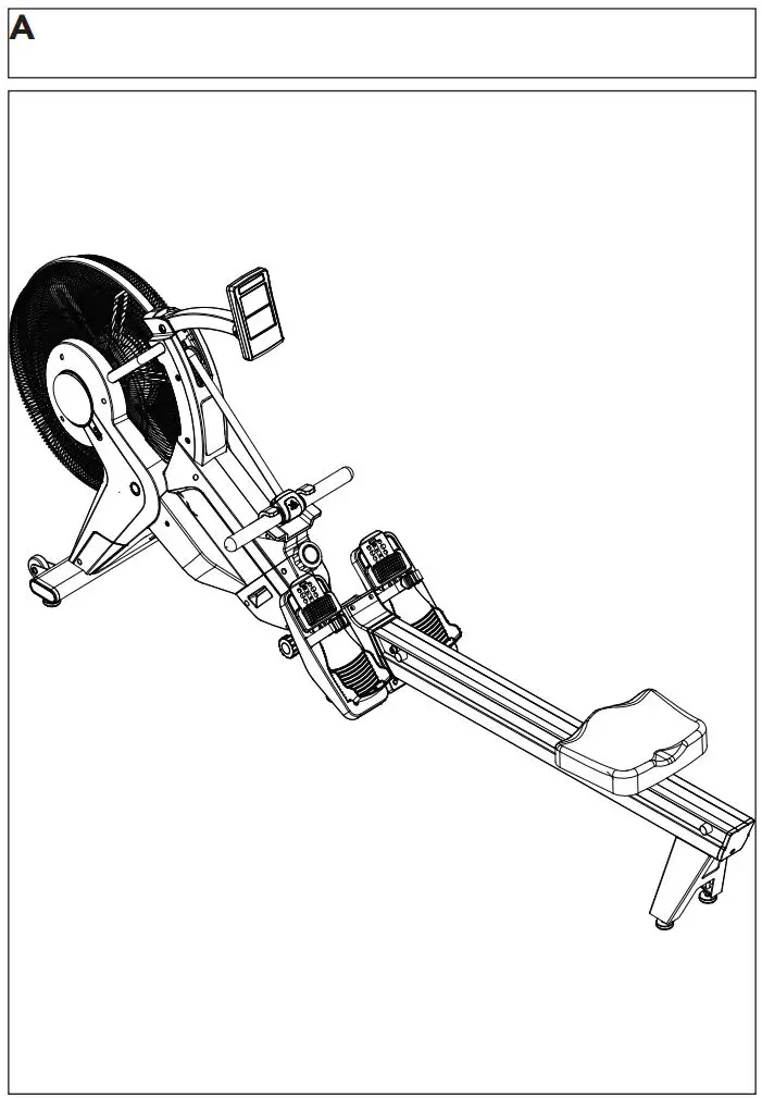 TUNTURI Platinum PRO Upright Bike User Manual - Fig A