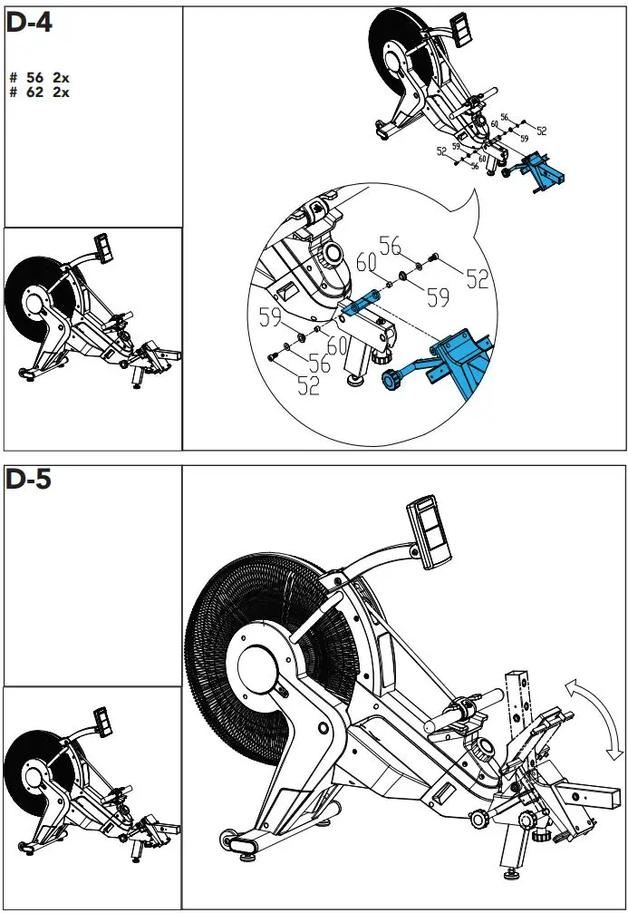 TUNTURI Platinum PRO Upright Bike User Manual - Fig D-3