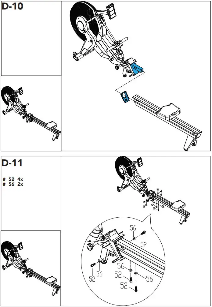TUNTURI Platinum PRO Upright Bike User Manual - Fig D-6
